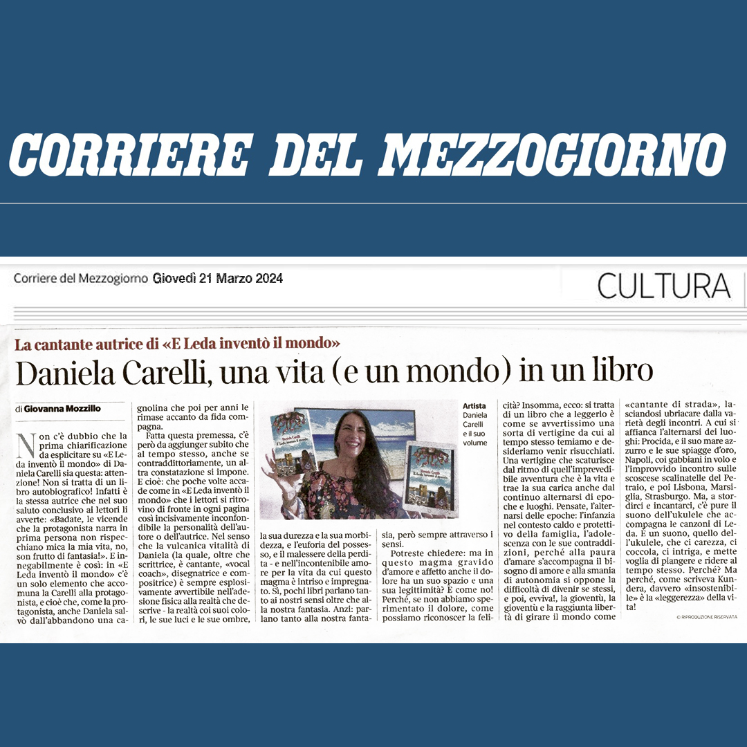 Recensione Corriere del Mezzogiorno